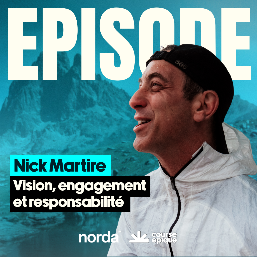 Visuel de l'épisode Course Épique avec Nick Martire