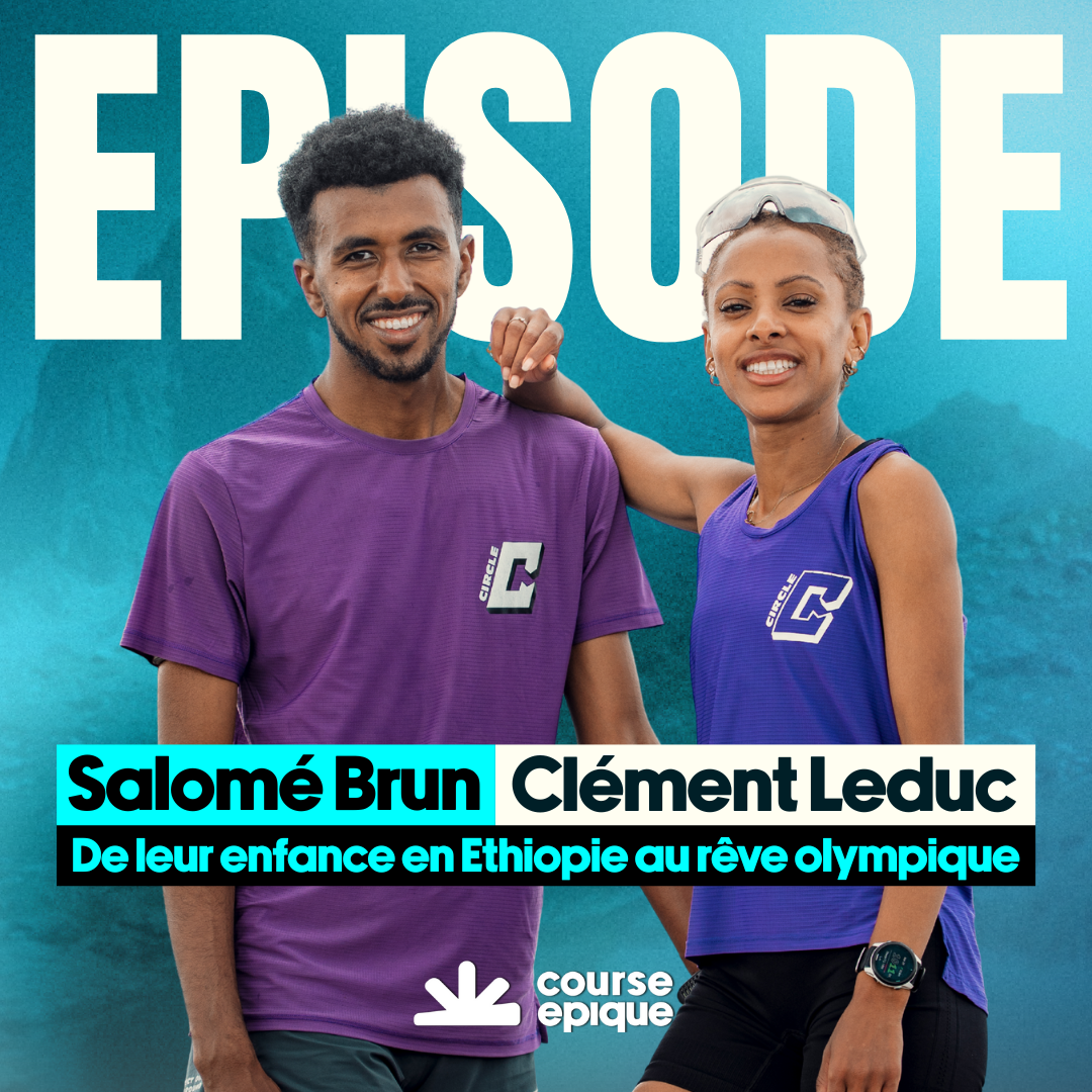 Visuel de l'épisode de Course Épique avec Salomé Brun et Clément Leduc