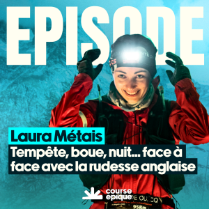 Visuel carré épisode Laura Métais avec Course Épique