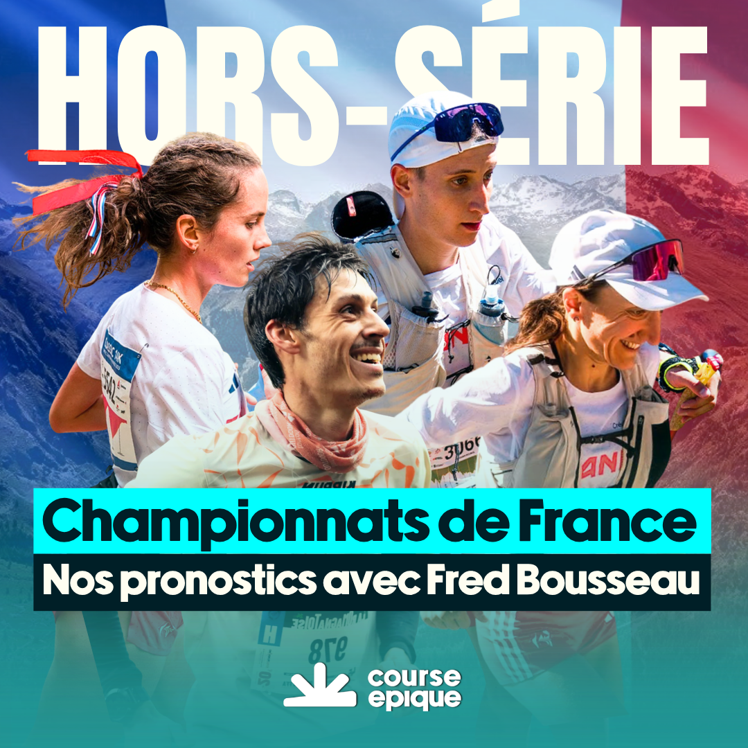 Visuel Carré avec Fred Bousseau pour course épique